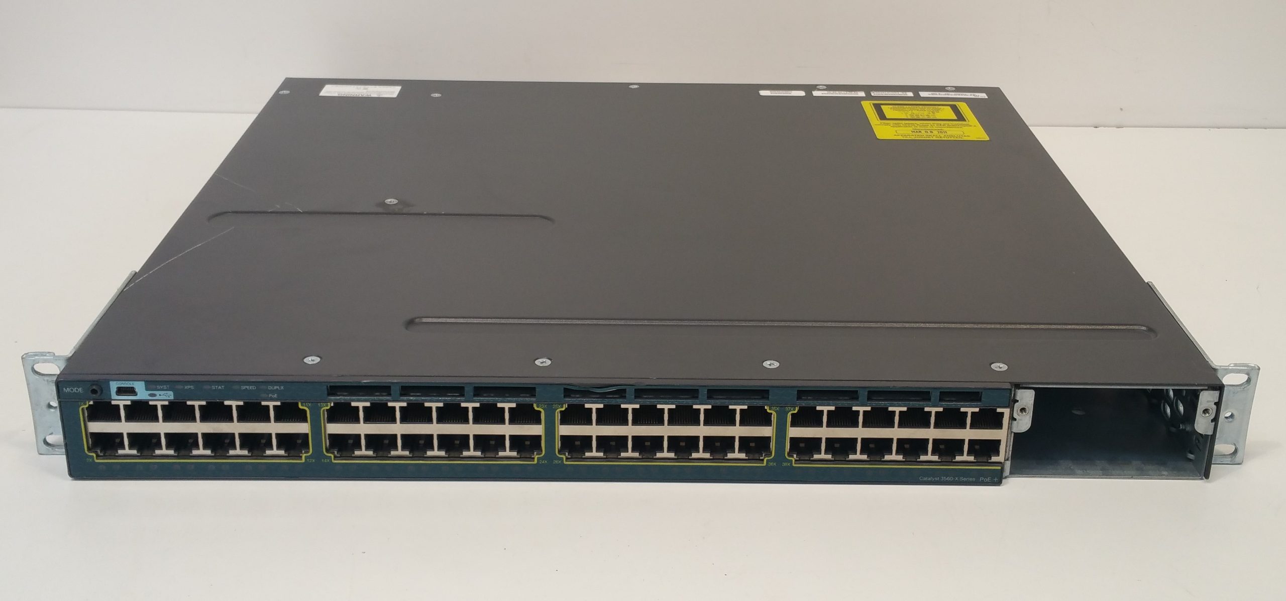 Cisco WS-C3560X-48P-S V02 Catalyst 3560-X Series 48 PoE+ | eBay UK