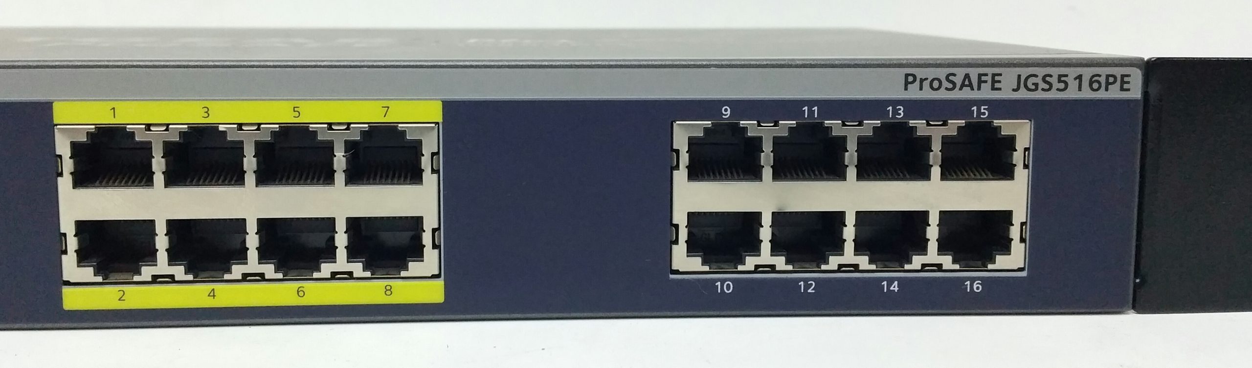 Netgear ProSafe JGS516PE 16 Gigabit Ports Plus Switch With