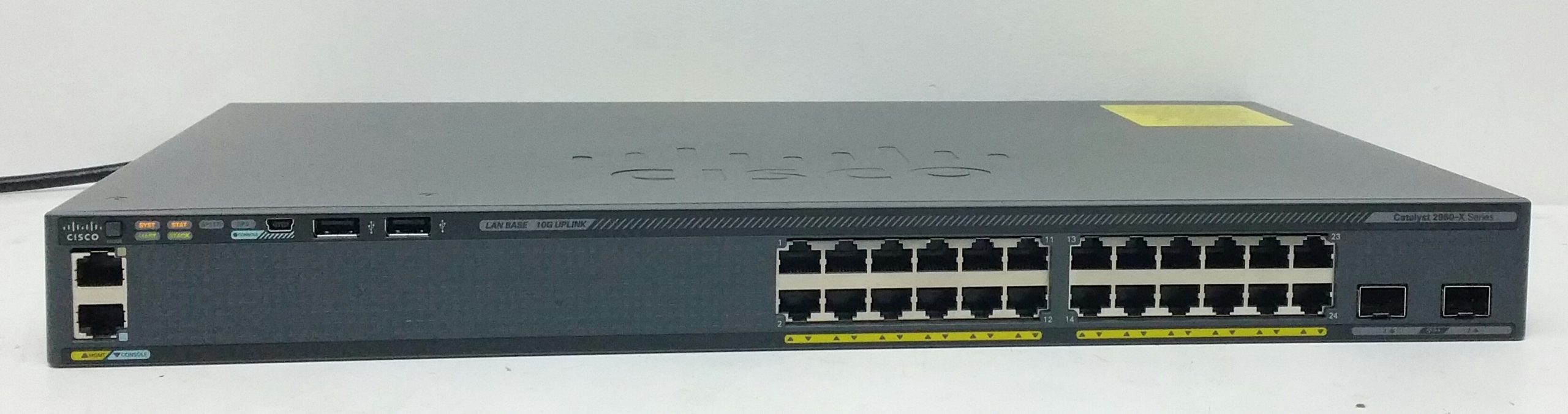 Cisco Catalyst 2960-X Series WS-C2960X-24TD-L V06 24 Port Cisco Catalyst 2960-X Series WS-C2960X-24TD-L V06 24 Port
