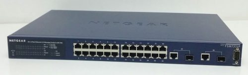 Netgear FSM7326P 24+2 Port 10/100 Mbps L3 Ethernet Switch with PoE