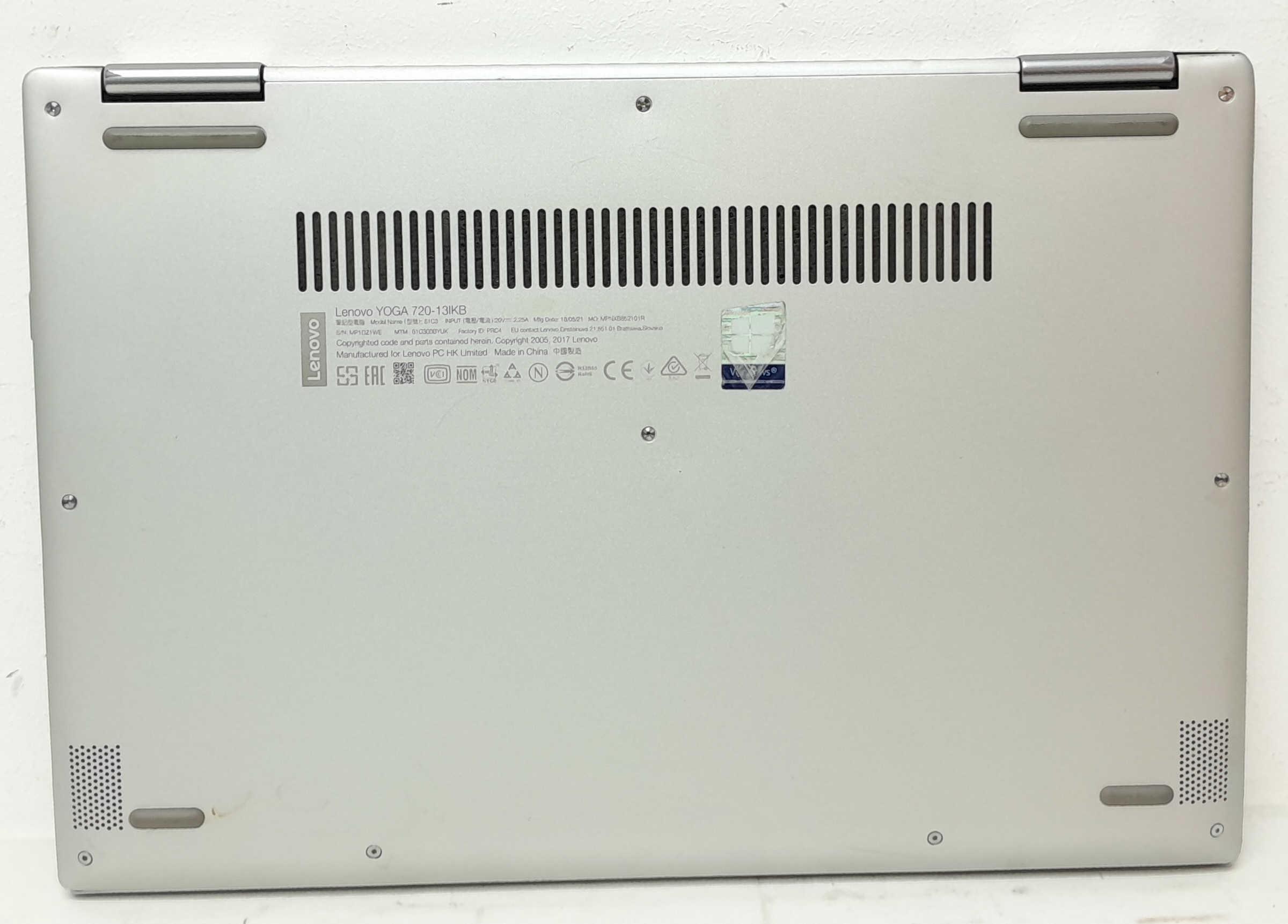 Lenovo Yoga 720-12IKB 81C3 - i5-8250U 1.6GHz - 8GB Ram - 13.3