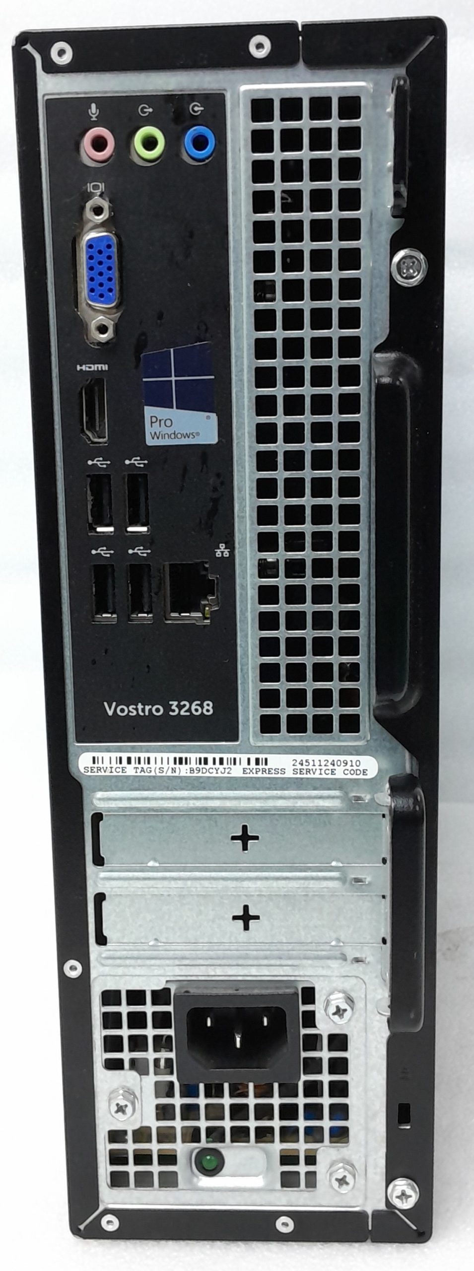 Dell Windows Desktop PC Vostro 3268 - i3-7100 @ 3.9 - 8GB RAM
