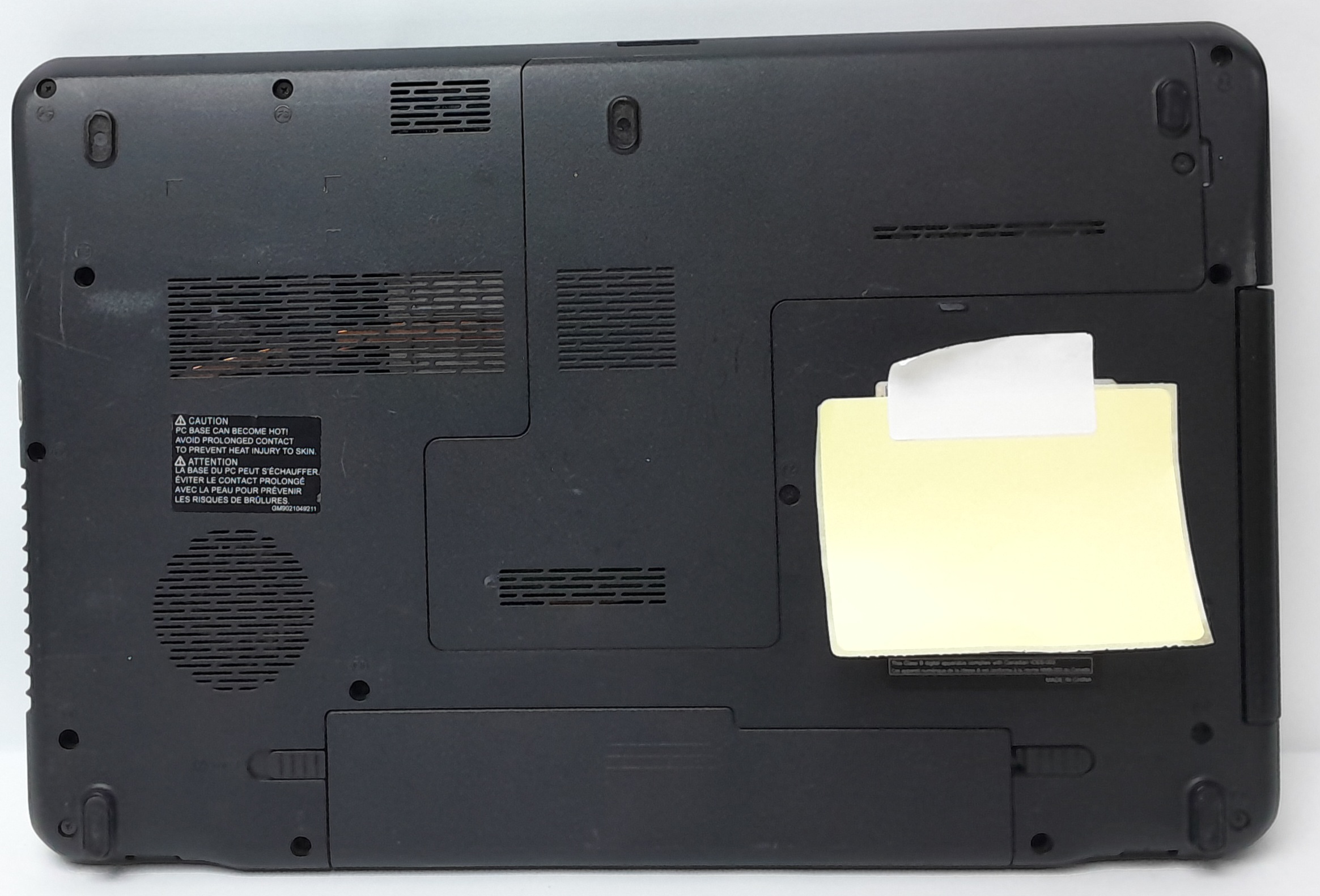 Laptop Toshiba Core 2 Duo T6670 HDD Satellite C660-16x Windows 10